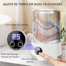 Portable 1000ml USB Mini Washing Machine For Underwear And Delicate Socks - Nhiều màu - Xem 3