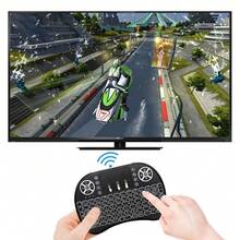 2.4GHz Mini Wireless Keyboard With Touchpad And QWERTY Keyboard, With Arabic Remote Control, LED Backlight, Portable Wireless Keyboard For Laptop/PC/Tablet/Windows/TV/PS3/Raspberry Pi - View 9