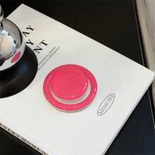 1个磁性手机支架，通用气垫支架，强磁吸附，可伸缩折叠，简约亚克力环氧树脂 - 彩色 - 查看 7