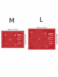 Thảm nướng silicon cỡ lớn, chống dính, dễ vệ sinh, dùng để nhào bột, làm bánh bao, dụng cụ làm bánh thiết yếu cho nhà bếp. - Xem 18
