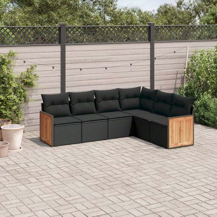 vidaXL Outdoor Table & Chair Sets - Black - View 1