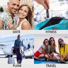 1/5/10pcs Travel Perfume Bottles, Portable Refillable Travel Sprayers, Travel-Sized Perfume Refill Bottles And Pocket Perfume Dispensers, Travel Bottles And Perfume Sprayers, Suitable For Cologne - 隨機 - 查看 10