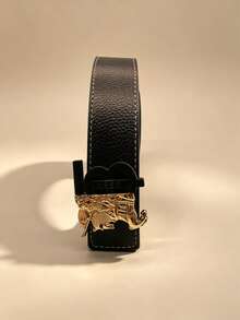 1 pièce Ceinture mode style décontracté pour hommes, modèle Y2, convient pour les adolescents, le style décontracté, les activités extérieures, les sports, les vacances, les voyages, les cadeaux de remise de diplôme, les anniversaires, les tenues de bureau décontractées, les jeans, le port quotidien - Multicolore - Voir 5