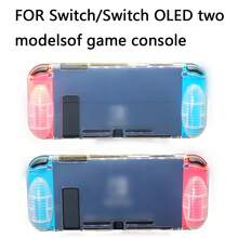 Compatible With Switch OLED And Switch, 1pc TPU Protective Case + 1pc Tempered Glass Screen Protector + 4pcs Joystick Caps Set, Anti-Drop Anti-Dust Anti-Sweat Anti-Scratch, Enhanced Grip And Experience - View 5