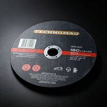 Lưỡi cắt bằng thép không gỉ bền chắc, đường kính 7 inch (180 mm), được sử dụng để thực hiện các thao tác cắt kim loại chính xác. - C - Xem 2