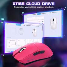 ATTACK SHARK X11SE 三模式超轻游戏鼠标 | 59克 PAW3311 芯片 22000 DPI | 65小时超长续航 支持云游戏，适用于FPS/MOBA游戏 - 查看 7