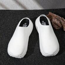 Giày thể thao nam cao cấp, đế mềm thoáng khí thời trang, thích hợp cho mùa xuân/hè. - trắng - Xem 2