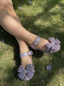 Children's Flat Sandals, Fashionable And Versatile, Suitable For Daily Wear - Purple - View 3