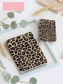 Ayotu 1pc Brown Leopard Print Tablet & Kindle E-Book Compatible With 10th Geration, 11/4th/7th/9. Inches, Compatible With Tab A9 Plus, Kindle (11th Geration-2024 Release)(6 Inch), Kindle Paperwhite 12th G 2024, Great Holiday, Stylish And Simple Pattern. . Holiday Accessories. - View 5