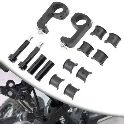 PowerMotor Motorcycle Hand Guard Bracket 22mm 28mm For KAWASAKI ATV Motocross Dirt Pit Bike Accessories