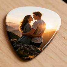 Phụ kiện nhạc cụ tùy chỉnh, một mặt/hai mặt, phụ kiện nhạc cụ trò chơi, miếng gảy đàn guitar, phụ kiện nhạc cụ cá nhân hóa. Bạn có thể tùy chỉnh với ảnh của mình, ảnh thú cưng, ảnh gia đình, ảnh cặp đôi. - Nhiều màu - Xem 6