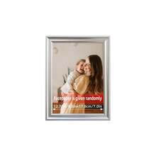 1pc Gold/Silver Photo Frame, Fits 3.5x5", 4x6", 5x7", 6x8", 8x10" Photos, Horizontal Or Vertical Display, Ideal Home Decor For Living Room, Study, Hallway - 1PC - View 21