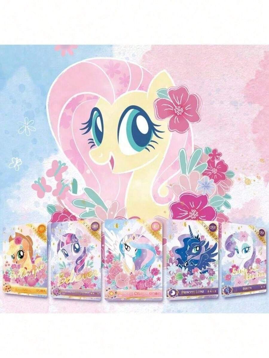 My Little Pony Collectible Cards (Luna Princess Theme) - Random Styles, Suitable For Desktop Decor And Collection, Gift For Boys And Girls - Multicolor - View 1
