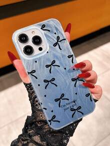 极简蝴蝶结图案，亮面羽毛，防水防指纹防刮透明IMD软面光滑手机壳，适用于15pro/15 Plus/15 Promax/7plus/8plus/X/Xs Max/Xr/11pro/12pro/13pro/14pro/12mini/13mini/11promax/12promax/13promax/14promax/14plus/6/6s/6plus/7/8/16Pr/16Pro/16plus/16promax/12Pro，男女皆宜，也适用于17/17Pro/17Promax/17air。 - 白色 - 查看 3