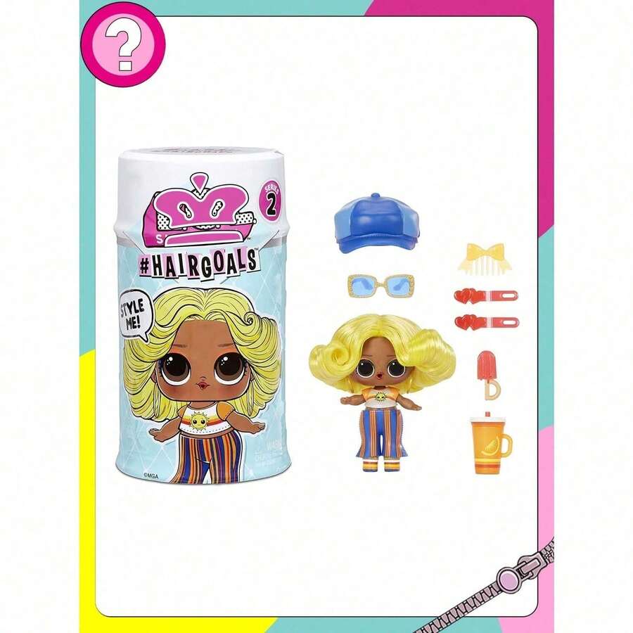 LOL SURPRISE Blind Box Doll Gift Set, Authentic Series - HAIRGOALS 2.0 - View 1
