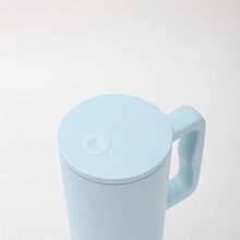 40盎司/1200毫升高品质不锈钢双层真空保温杯，可重复使用，带吸管，便携，适合户外运动，男女皆宜 - 彩色 - 查看 5