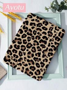 Ayotu 1pc Brown Leopard Print Tablet & Kindle E-Book Compatible With 10th Geration, 11/4th/7th/9. Inches, Compatible With Tab A9 Plus, Kindle (11th Geration-2024 Release)(6 Inch), Kindle Paperwhite 12th G 2024, Great Holiday, Stylish And Simple Pattern. . Holiday Accessories. - View 2
