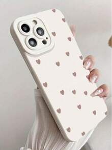1个新款镂空爱心防震时尚手机壳，适用于 16/11/16 Pro/16 Plus/16 Pro Max/16 e/15 Pro Max/13/14/12，独特简约设计 - 彩色 - 查看 2