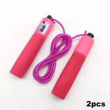 Adjustable Counting Jump Rope Suitable For Daily Workout - Purple - View 14