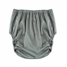 1pc Reusable Leak-Proof Pants - Washable Diaper Cover, Available In Various Colors (Gray, Blue, Black, Purple), Easy To Put On And Take Off - View 15