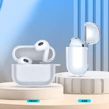 Transparent TPU Protective Case Compatible With Apple Wireless Bluetooth Earphones - Clear - View 7
