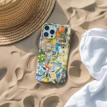 FL 2-In-1 Phone Case[24h Shipping From DE/FR/ES]Apple 17 16 15 Promax 23 24 25 Ultra GalaxyCoastal Phone Case: Italian Vintage Collage - Fits  11-17 - Two-in-one Frosted Texture - View 4