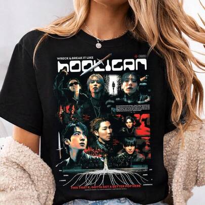 B T S Hooligan MV Arirang Shirt, B T S Tour 2026 Cute Group Graphic Tee, Fan Inspired Merch