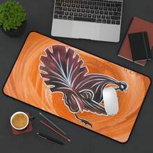 Virginia Tech Hokies Mascot Desk Mat: College Football Fan Gift - 1 - Visa 1