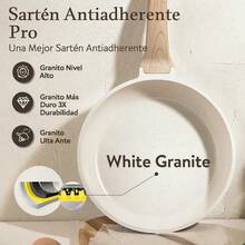 Batería de Cocina Juego de Sartenes Antiadherentes – Cocina Saludable y Eficiente con Diseño Modernoa - Ver 4