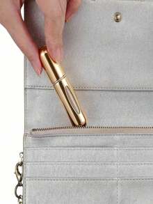 5 Packs 5ml Refillable Mini Pocket Travel Perfume Atomizer - Gold+Silver+Black+Pink+Purple - View 9