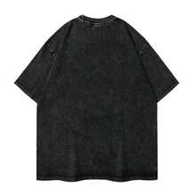 Conrad Fisher Movie Print Pullover, Conrad Crew, Beach-Style Casual Unisex Vintagetrendy Short Sleeve - 黑色 - 查看 2
