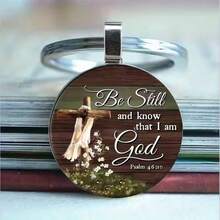 Inspirational Christian Keychain - Alloy Keyring With Bible Verse "The Lord Is My Strength And My Shield" Psalm 28:7 - Uplifting Gift For Christians, Suitable For Christmas, Baptism Or Any Occasion Gifts For Mother, Father, Graduation, And Teacher - Multicolor New-14 - View 3