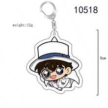 Kaitou Kaito Merchandise - Acrylic Keychain Featuring / Edogawa Transparent Charm - Multicolor - View 9