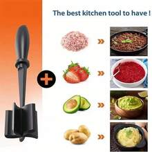 Máy xay thịt, máy băm thịt, máy nghiền chịu nhiệt, thích hợp để làm thịt hamburger, thịt bò xay, máy xay thịt chất lượng cao, có thể dùng để làm hamburger, thịt bò, thịt gà tây và các loại thịt khác. - Nhiều màu - Xem 6