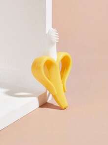 Banana Shaped Pet Toothbrush, Silicone Pet Toothbrush For Cats And Dogs - View 5