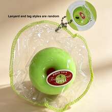 Soft, Pastel-Colored Crystal Apple, Ultra-Thin Skin, Smooth And Elastic Texture. It Is Both A Squeezable Toy Ball And An Excellent Stress Relief Toy With Great Tactile Feedback. Ideal For Placing On Office Desks And As A Stress Relief Gift For The Office. Pink Crystal Apple Squeeze Toy, Soft, Easter, Soft Toys, Nee Doh, Toys, Easter Basket Filler, Stress Relief Toys, Boys Toys, Teen Party Favors, Squeeze Toys, Coconut Oil Squeeze Toys, Cheese Squeeze Toys - Multicolor - View 15