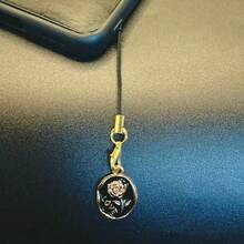 1个黑白LOVE玫瑰手机挂绳吊坠 - 玫瑰花 - 查看 9