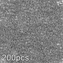 50-200个不锈钢闭合开口圈，银色和金色，DIY珠宝制作材料，适用于项链、耳环、串珠配件 - diy - 查看 15