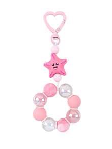 1 chiếc vòng tay móc khóa đính hạt chủ đề bãi biển, hình cá mập, cá hề, sao biển dễ thương, dùng làm móc chìa khóa, phụ kiện túi xách, thiết kế chống thất lạc, quà tặng cho bạn bè, quà sinh nhật. - Nhiều màu - Xem 12