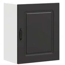 vidaXL Küchen-Hängeschrank Kalmar Schwarz Holzwerkstoff - Noir - Voir 2