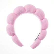 4pcs/1pc Fashion Fabric Cloud Headband, Solid Color Sponge High-Top Headband, Pressure-Free Hair Tie, Hair Accessories For Women, Suitable For Bathing, SPA, Skincare, Makeup Or Styling,Festival,Party - Multicolor - View 11
