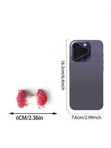 1 nhụy hoa nhân tạo 2,36 inch, không cần pin, thích hợp cho đám cưới, Giáng sinh, cắm hoa, may vá DIY, trang trí hoa, hoa nhân tạo, trang trí đám cưới và đồ thủ công mỹ nghệ - Trang trí hoa tại nhà - Chất liệu nhựa, đồ thủ công Giáng sinh, trang trí trang nhã - Không kèm hộp đựng, không kèm nguồn điện - Một mảnh ghép bao gồm khoảng 360-400 mảnh nhỏ. - Xem 3