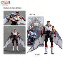 Marvel 漫威超级英雄7英寸大型可动人偶及创意模型雕像 - 收藏装饰玩具及房间装饰，送给男孩和成年粉丝的完美礼物 - 彩色 - 查看 15