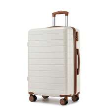 20 Inch 24 Inch 28 Inch Luggage Suitcase Carry On Cabin ABS Spinner Wheels Password Lock Lightweight 3 Piece Set Small Medium Large Holiday Travel - 乳白色 - 查看 14