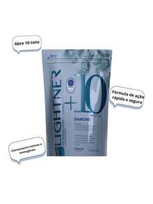 Pó Descolorante Lightner Diamond Cless 300G - Azul - Visão 2