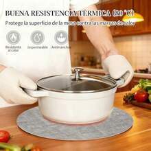 Tabletop Mat - กริส - ดู 4