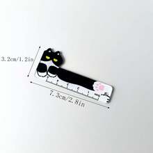 Đồ dùng văn phòng phẩm sáng tạo, thước kẻ acrylic hình mèo hoạt hình dễ thương, dụng cụ học tập Kawaii, sổ sách kế toán, dụng cụ vẽ, đo lường, phong cách Ins hình trái tim dành cho nữ, thước kẻ văn phòng phẩm cao cấp, dụng cụ học tập. - Dễ thương - Xem 8