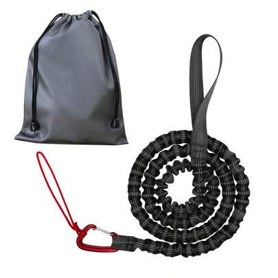 1 sợi dây kéo xe đạp đàn hồi cao, dây kéo xe đạp giảm xóc và đệm, phụ kiện kéo di động cho hoạt động đạp xe ngoài trời.