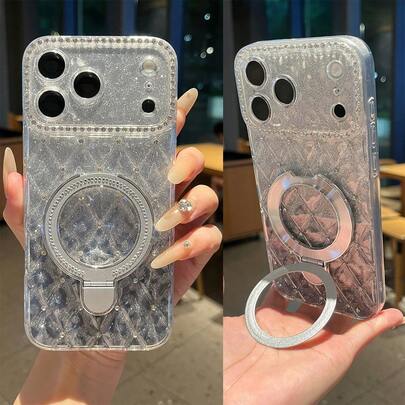 Ốp lưng điện thoại trong suốt lấp lánh với hình dán 3D và lớp keo tự dính chống trượt, tương thích với iPhone 17/16 PROMAX/16 PLUS/16 PRO/16/15 PROMAX/15 PLUS/15 PRO/15/14 PROMAX/14 PLUS/14 PRO/14/13 PROMAX/13 PRO/13/12 PROMAX/12 PRO/12/11 PROMAX/11 PRO/11/XSMAX/XR/XS/7/8 PLUS/7/8/ Ốp lưng chống sốc.