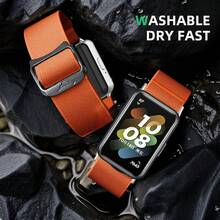 1条可调节弹性尼龙表带，兼容三星Galaxy Fit 3 - fit3 - 查看 7